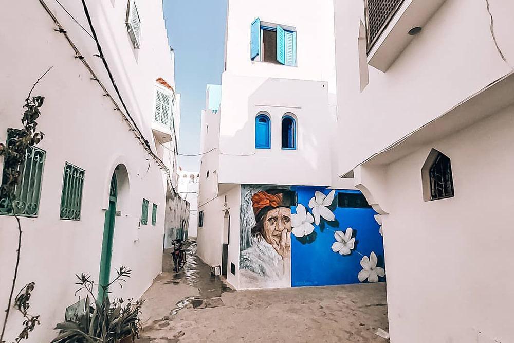 Moussem d’Assilah: Vernissage d’une exposition conjointe de Narjiss El Joubari et Mohamed Anzaoui