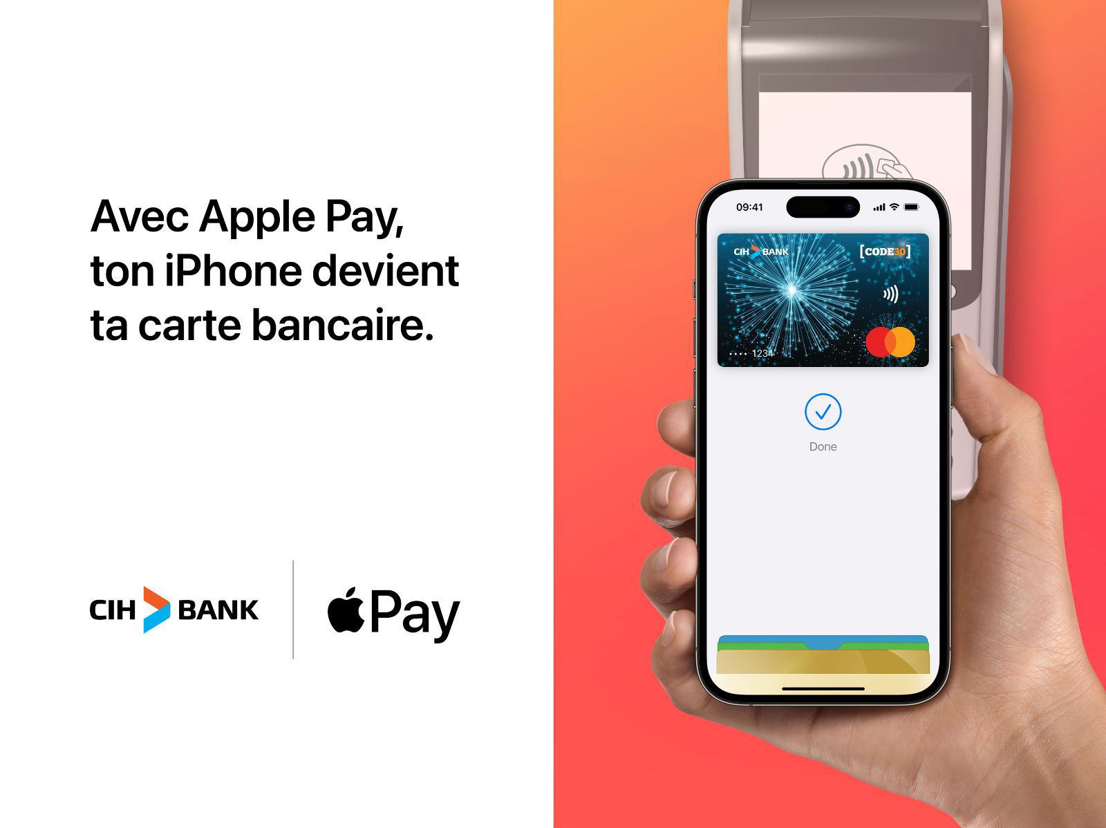 CIH BANK : lancement du service Apple Pay pour des paiements sécurisés sur iPhone et Apple Watch