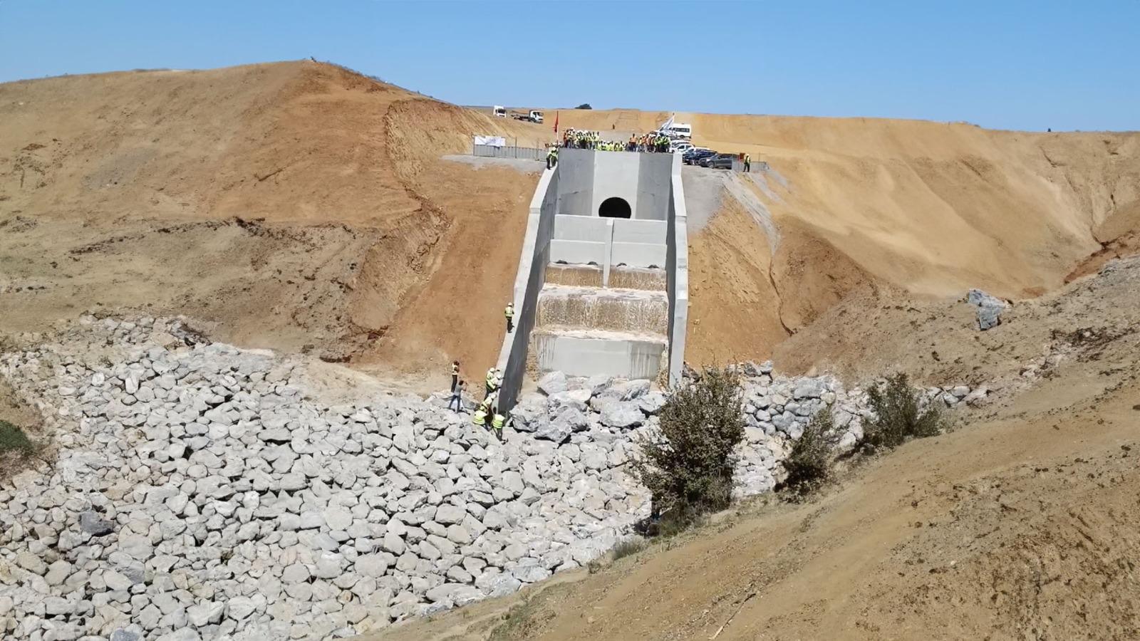 Autoroute de l’eau : Les tests à bas régime ont commencé