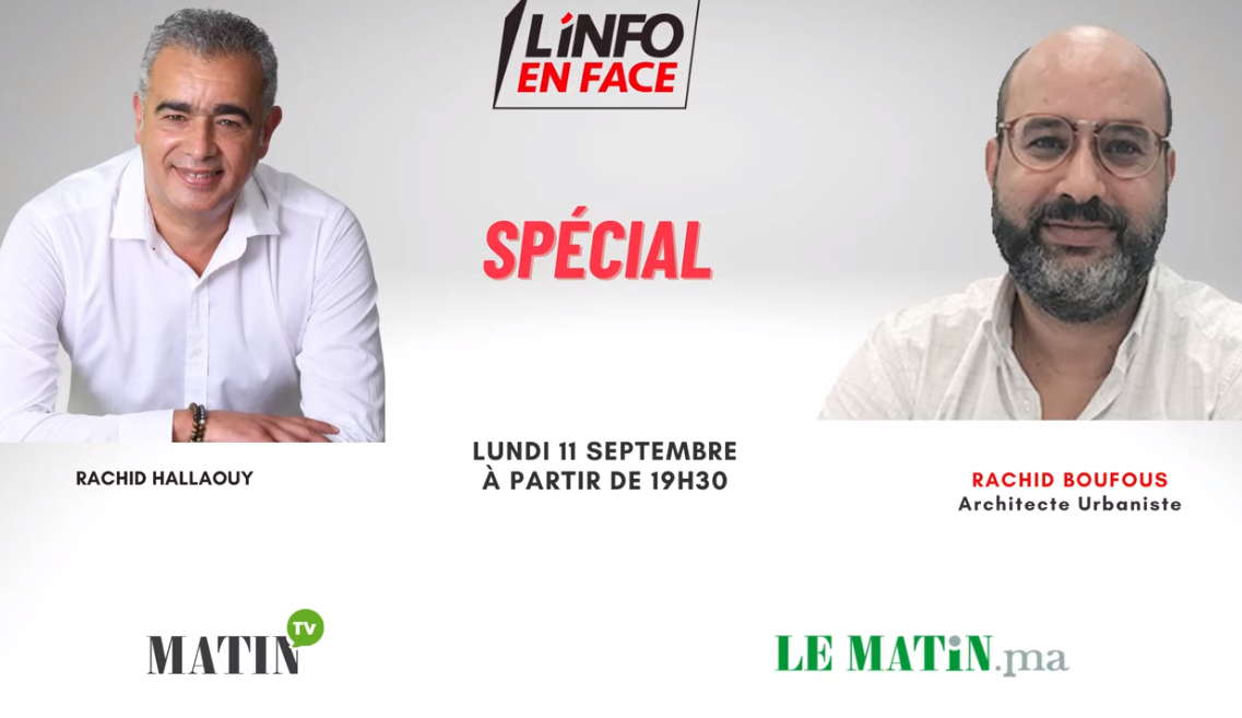 L'Info en Face avec Rachid Boufous