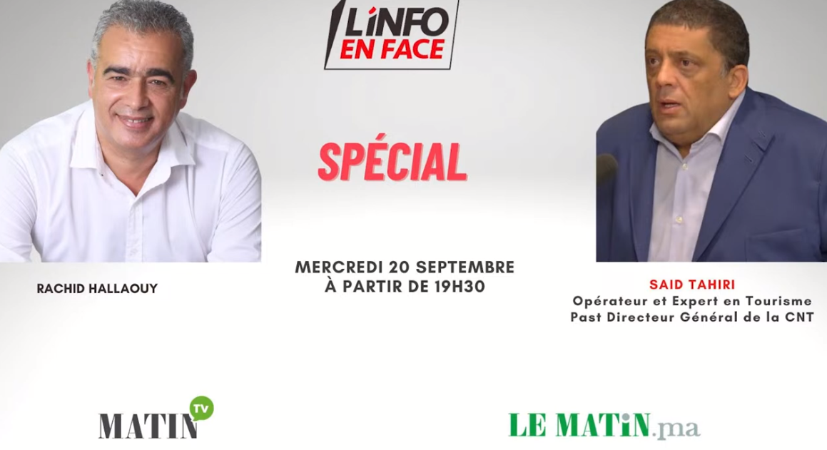 L'Info en Face avec Said Tahiri