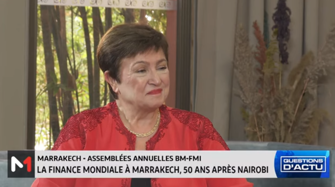 Interview exclusive avec la DG du Fonds Monétaire International Kristalina Georgieva