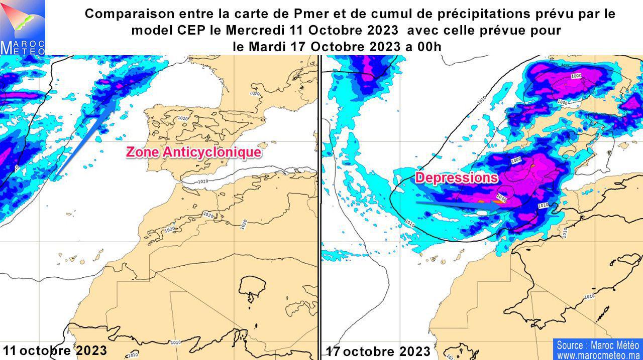 La pluie arrive