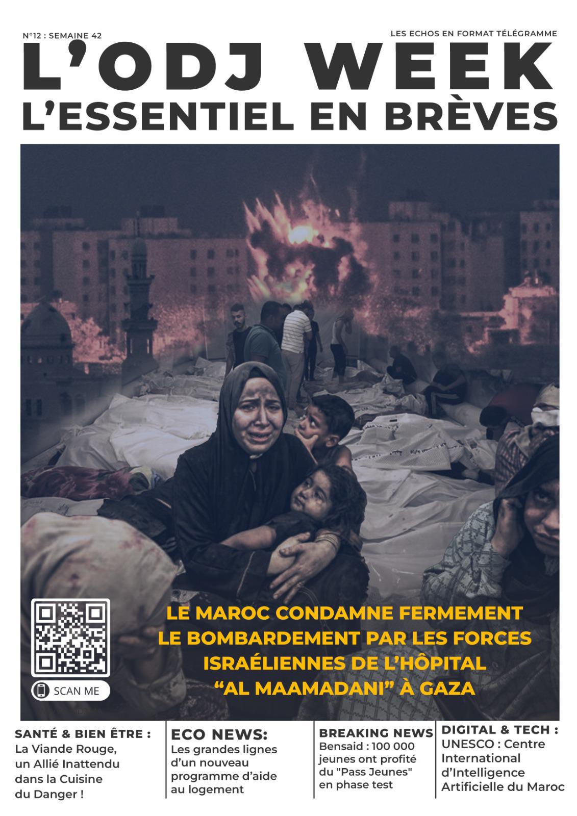 L'ODJ Week 12 en ligne