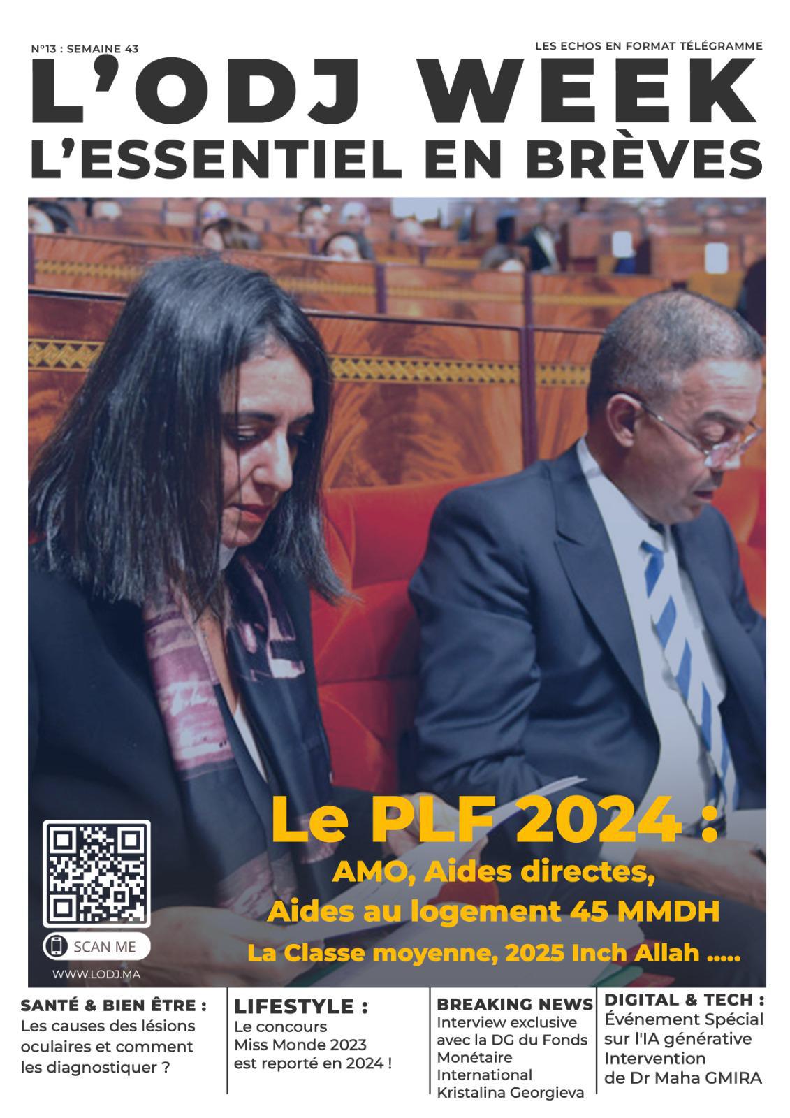 Parution de l'Hebdo Week N°13 de L'ODJ Média