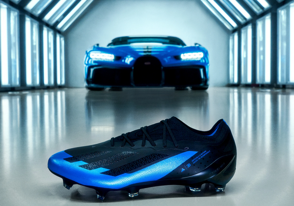 Adidas s’associe à Bugatti pour créer des chaussures de football uniques
