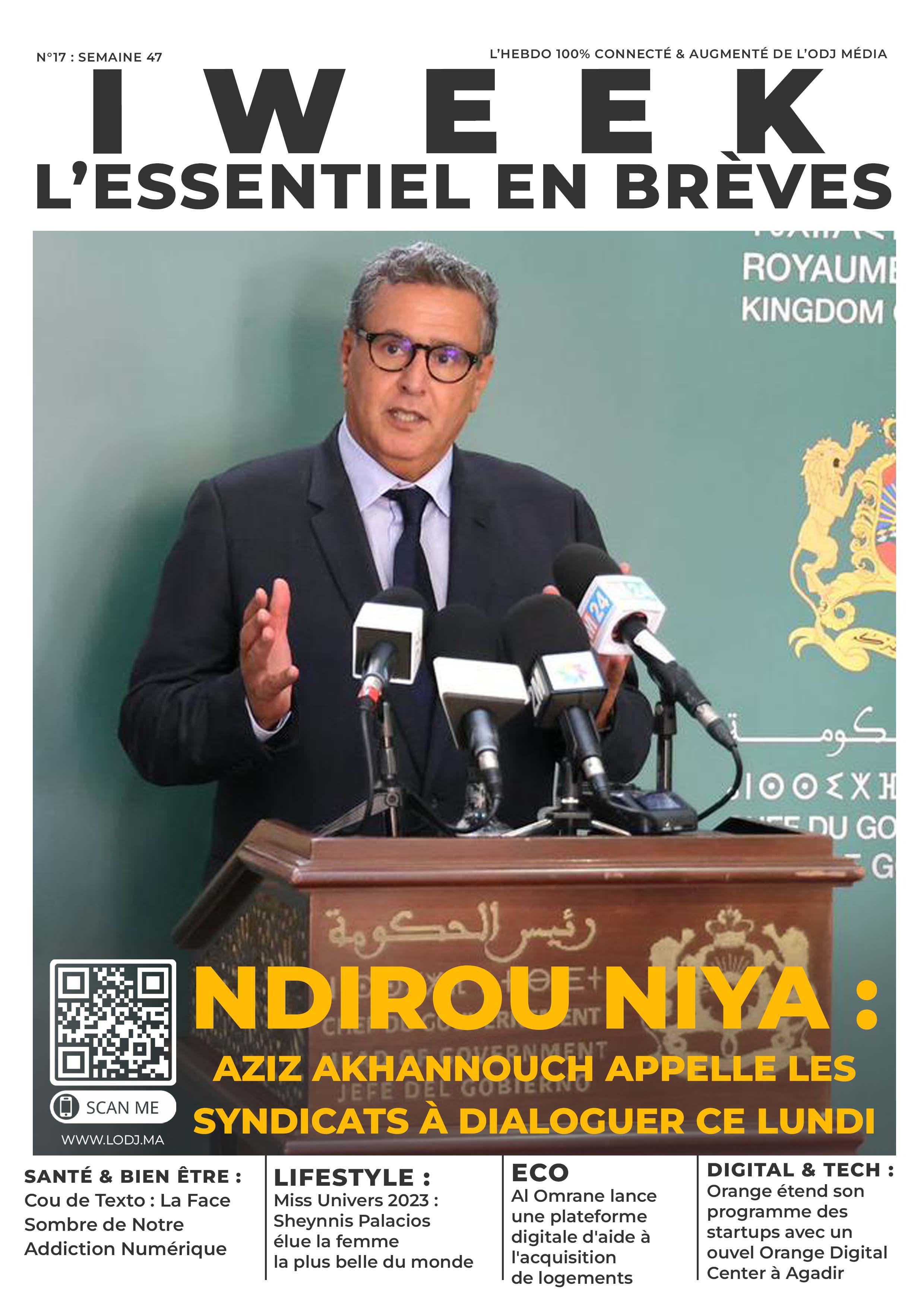 Parution de l'Hebdo Week N°17 de L'ODJ Média
