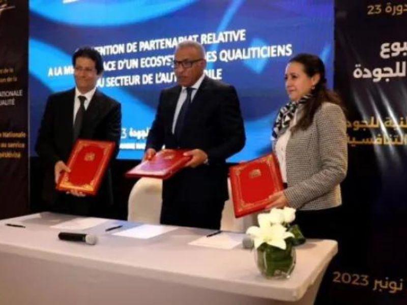 Automobile/Chimie : signature de deux conventions de partenariat pour la mise en place d’écosystèmes de qualité