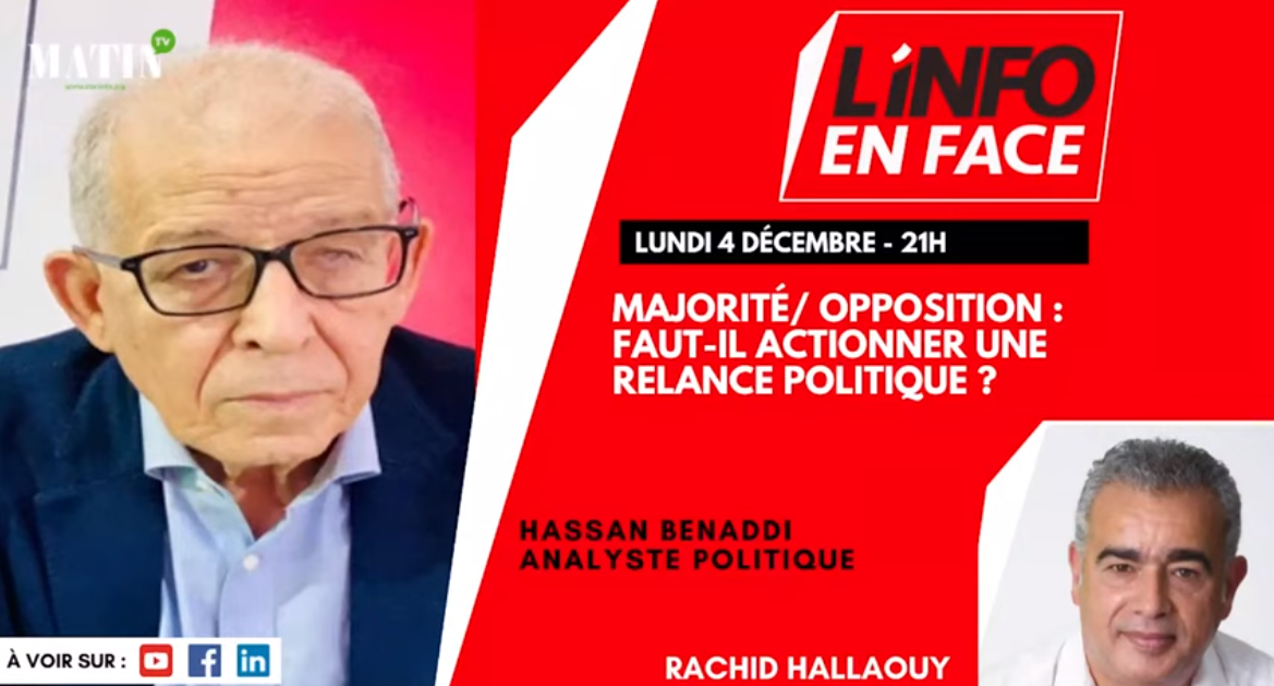 L'Info en Face avec Hassan Benaddi