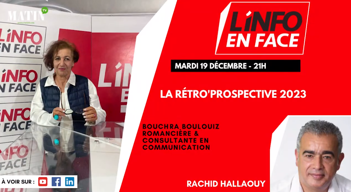 L'Info en Face avec Bouchra Boulouiz