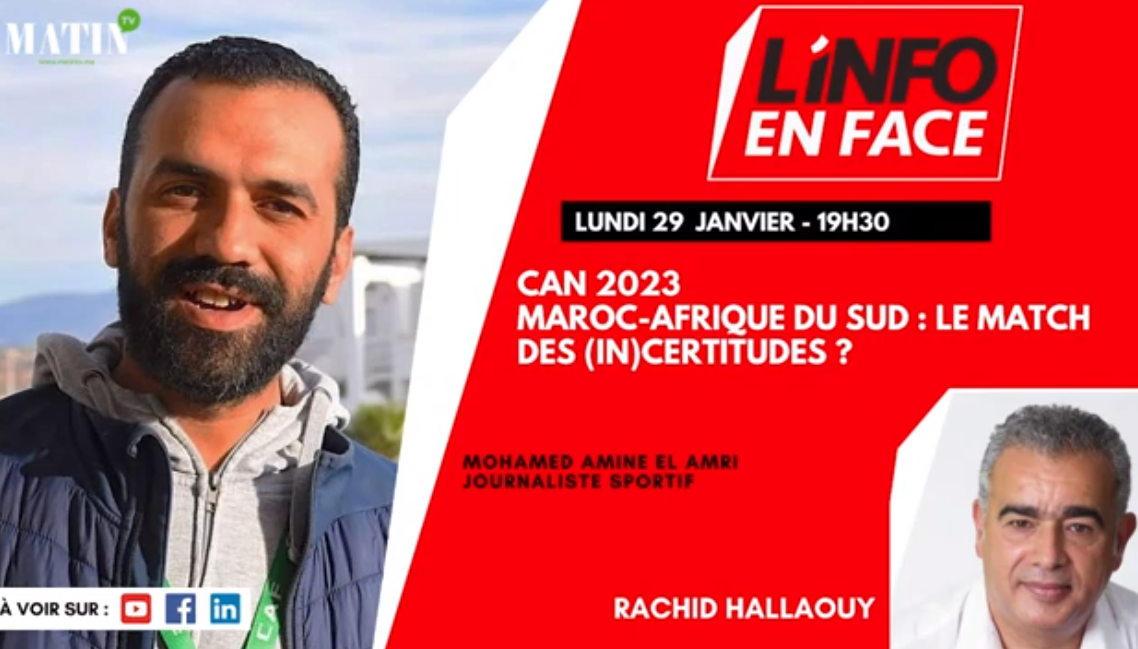 L'Info en Face avec Mohamed Amine El Amri