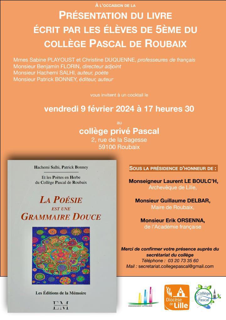 La poésie est une culture douce