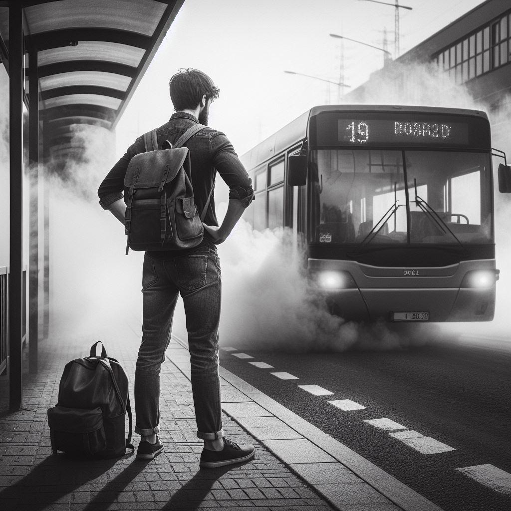 Ils ne savent dire que "le bus ne m'a pas attendu"