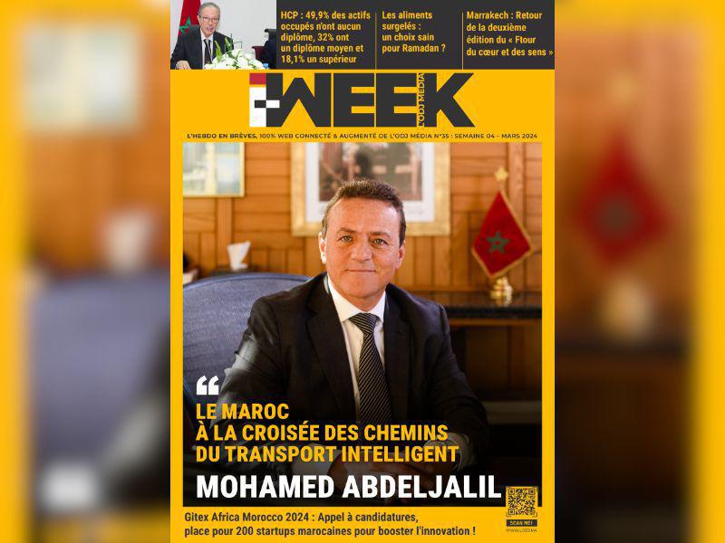 Parution de l'hebdo i-Week numéro 35