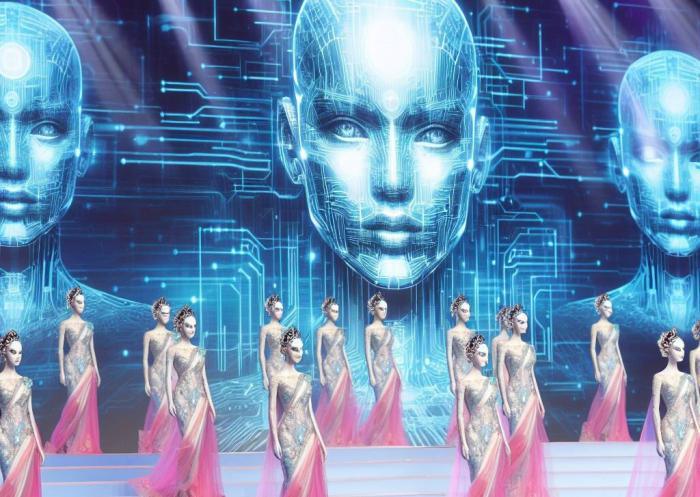 Concours « Miss AI » créé par une agence espagnole