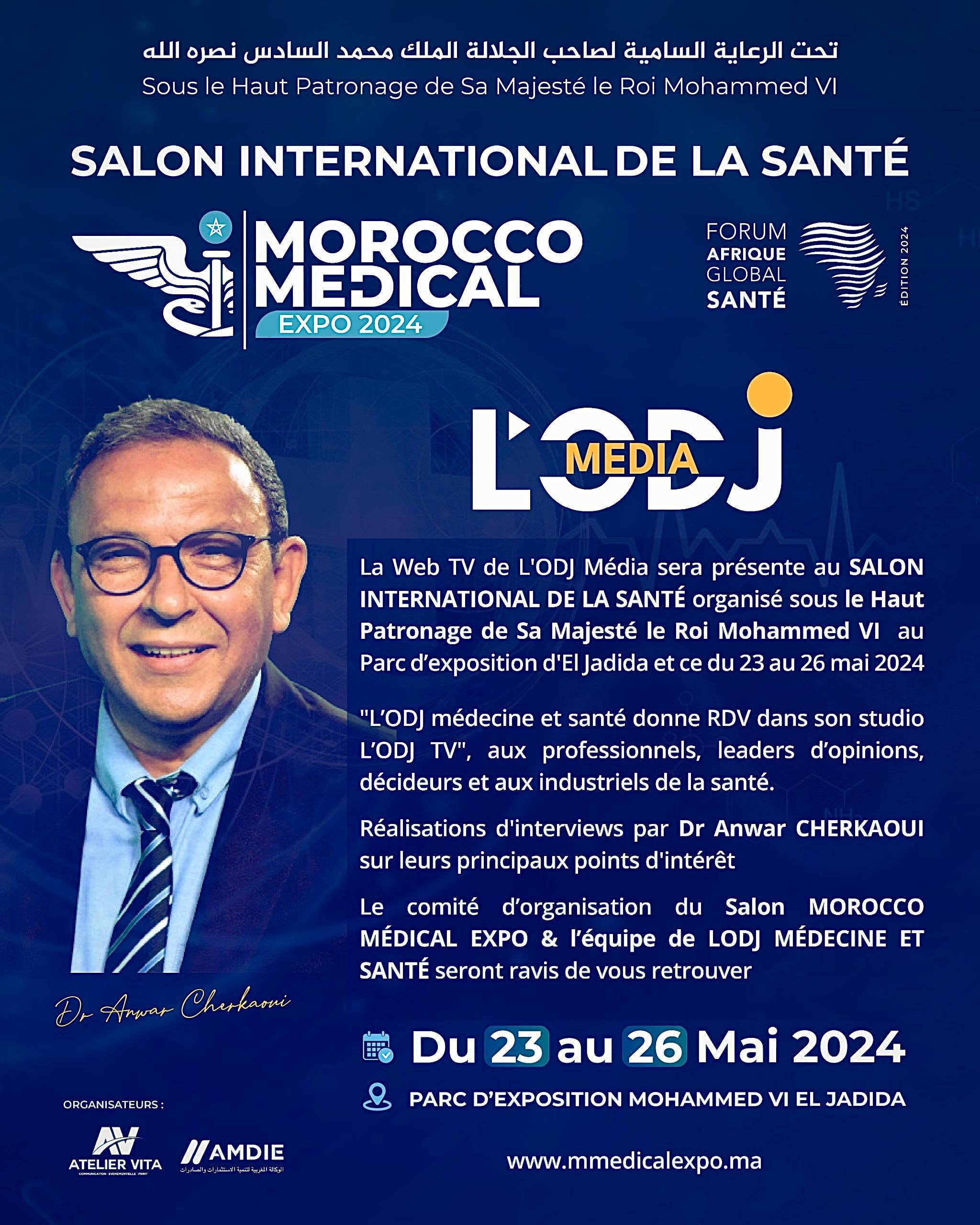 L'ODJ TV au Salon international de la santé