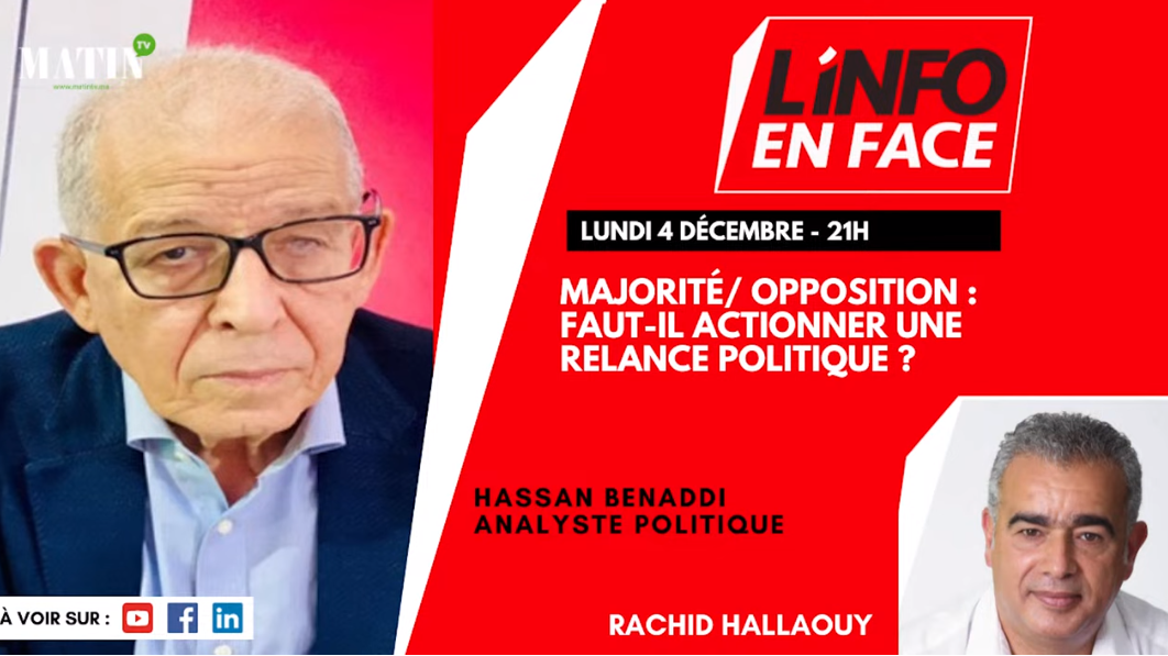 L'Info en Face avec Hassan Benaddi
