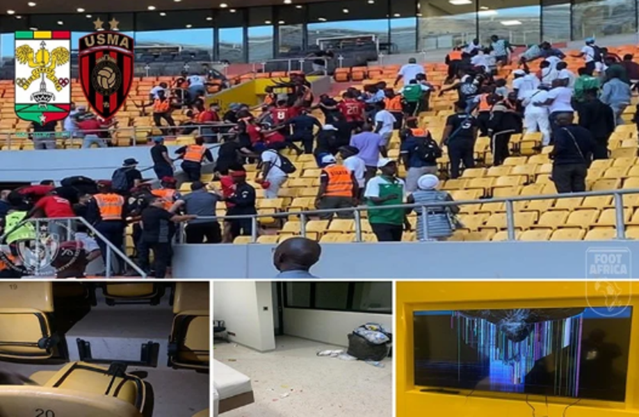 Tensions et affrontements lors du match ASC Jaraaf - USM Alger : la CAF réagit
