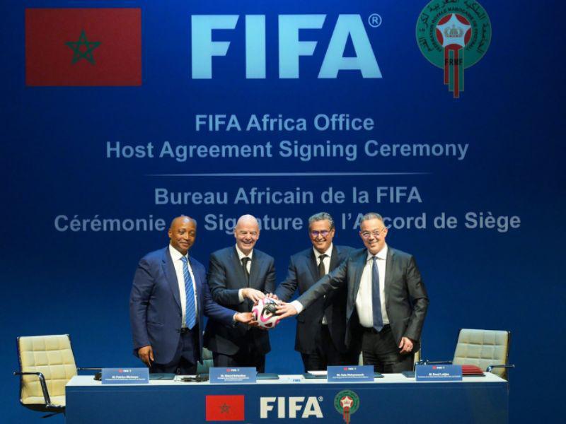 Pourquoi la FIFA a-t-elle choisi le Maroc pour abriter le bureau de la FIFA en Afrique ?