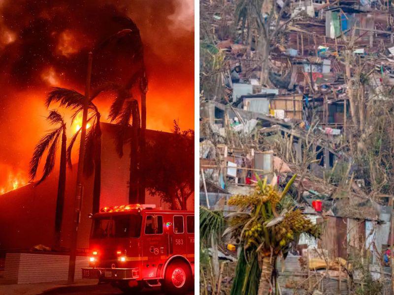 Incendies à Los Angeles, ouragans à Mayotte : le climat pousse à bout