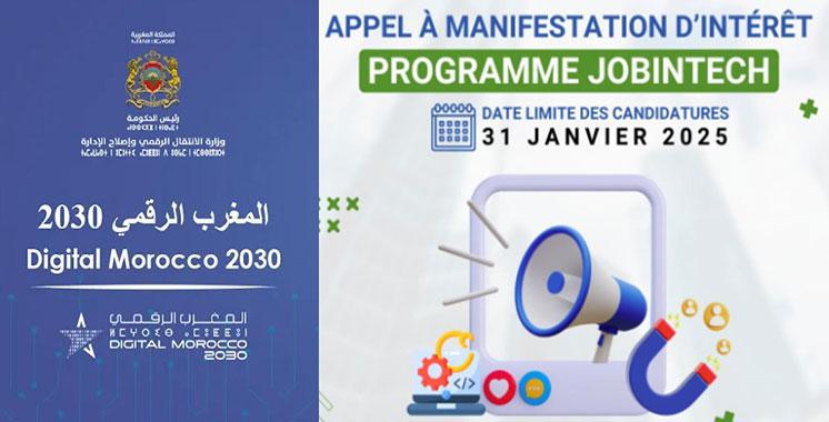 Jobintech : Un programme pour former 15 000 talents numériques d’ici 2026
