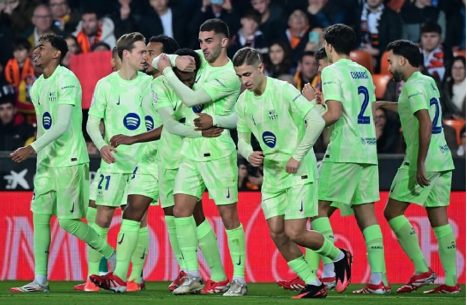 Le FC Barcelone écrase Valence et rejoint le Real Madrid et l’Atlético en demi-finales de la Coupe du Roi