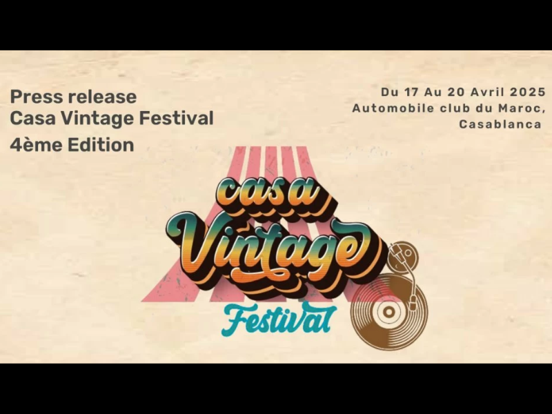 Ben l’Oncle Soul et Vigon en tête d’affiche du Casa Vintage Festival 2025