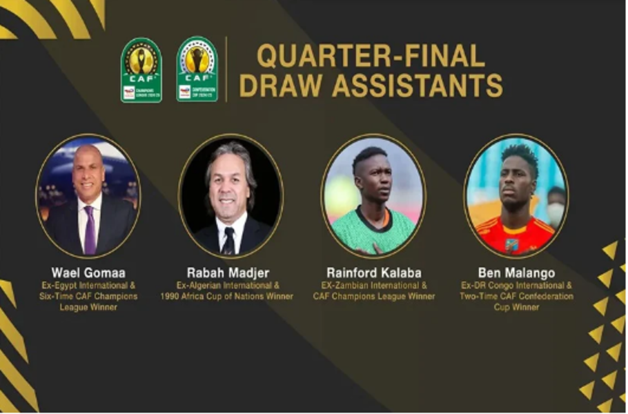 Tirage au sort de la Ligue des champions de la CAF : quatre légendes du football africain mises à l'honneur