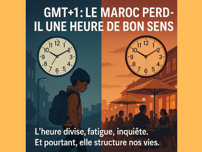 L’heure marocaine en débat : un choix technique ou un vrai enjeu de société ?