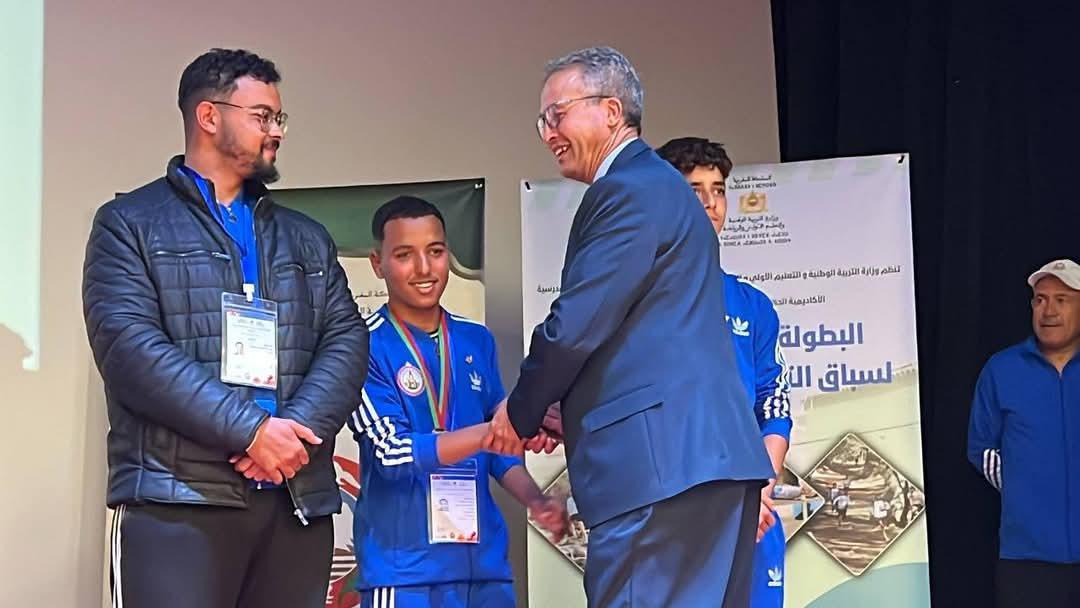 L'Académie Régionale d'Éducation et de Formation de Rabat-Salé-Kénitra couronnée au Championnat National Scolaire de Course d'Orientation et de Pétanque 2025