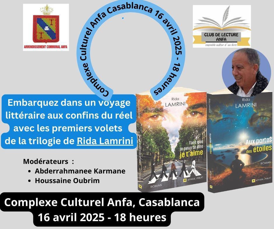 Invitation littéraire à Casablanca !