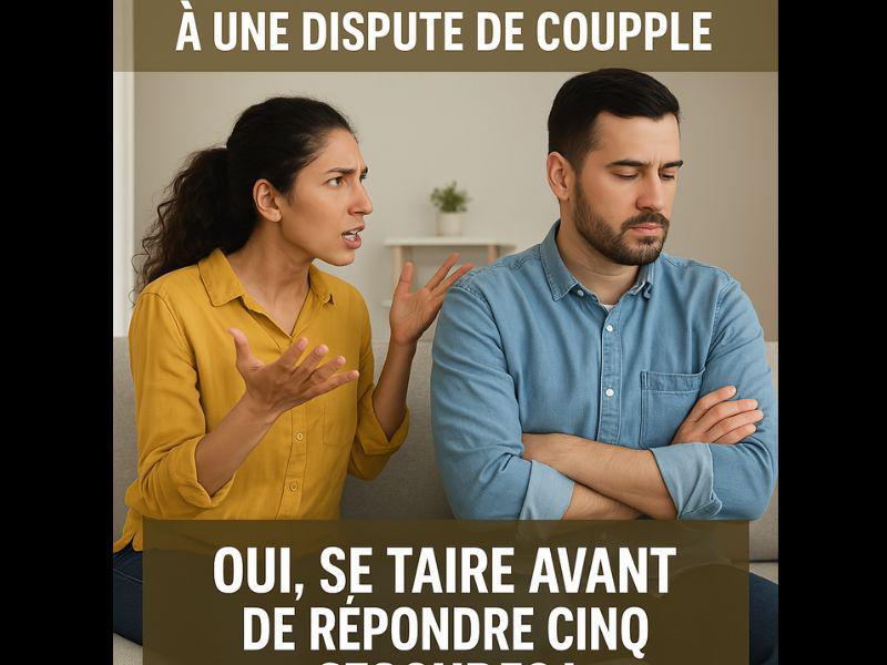 Le secret marocain pour survivre à une dispute de couple !
