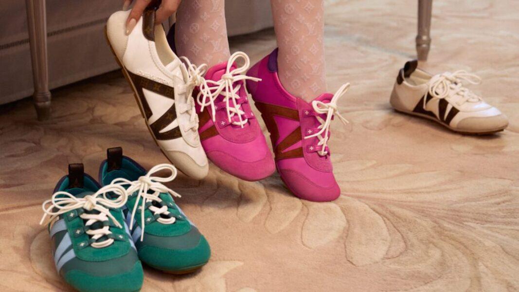 Louis Vuitton lance la "Sneakerina", la basket qui conquiert la mode estivale