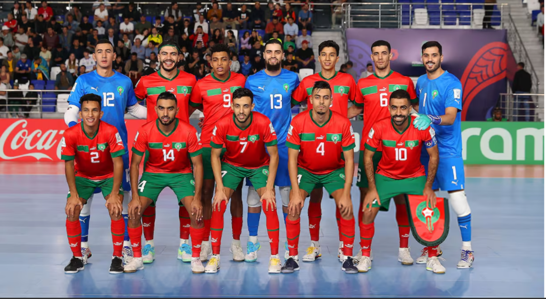 Futsal : le Maroc triomphe face au Portugal et remporte le tournoi international de la FRMF