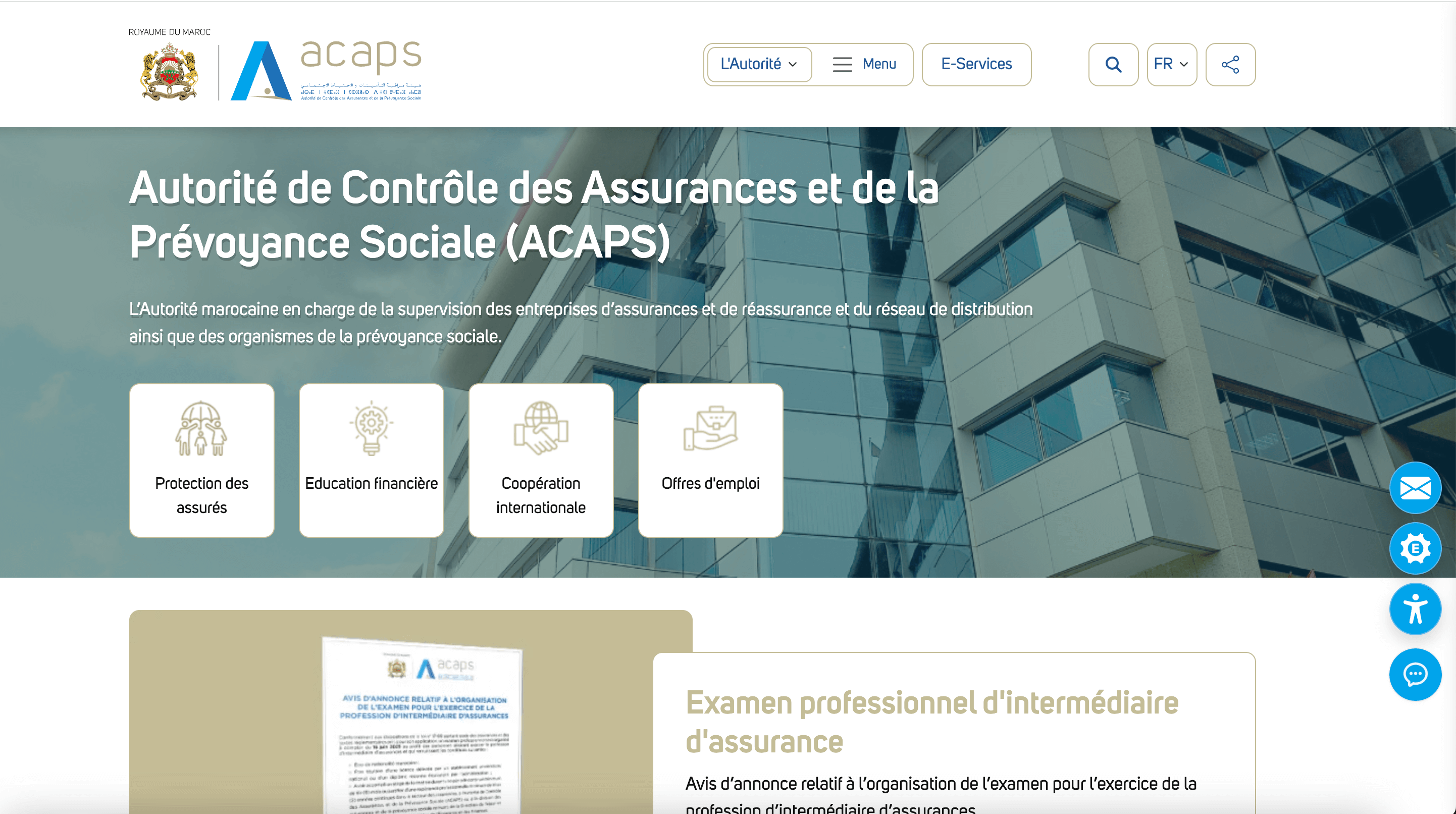 ​Découvrez le nouveau site web de l'ACAPS : Plus accessible &amp; innovant