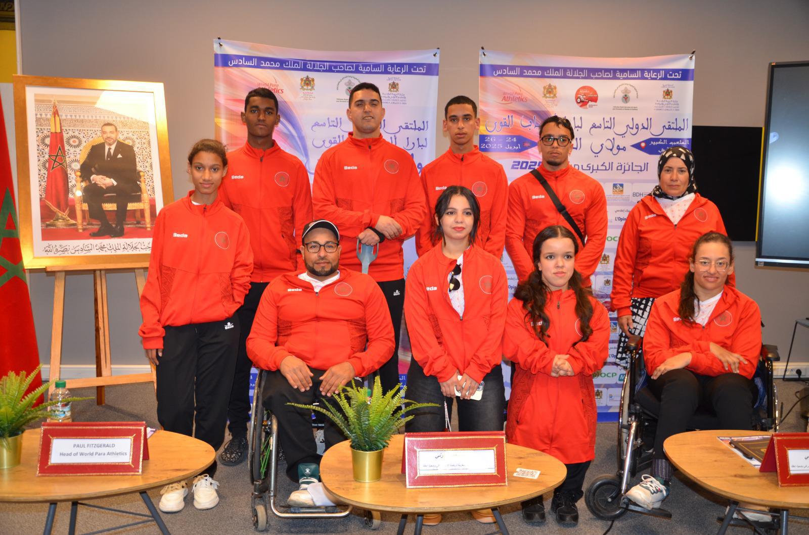 9eme Meeting paralympique Moulay Hassan de Marrakech C’est plus une leçon de courage et de détermination