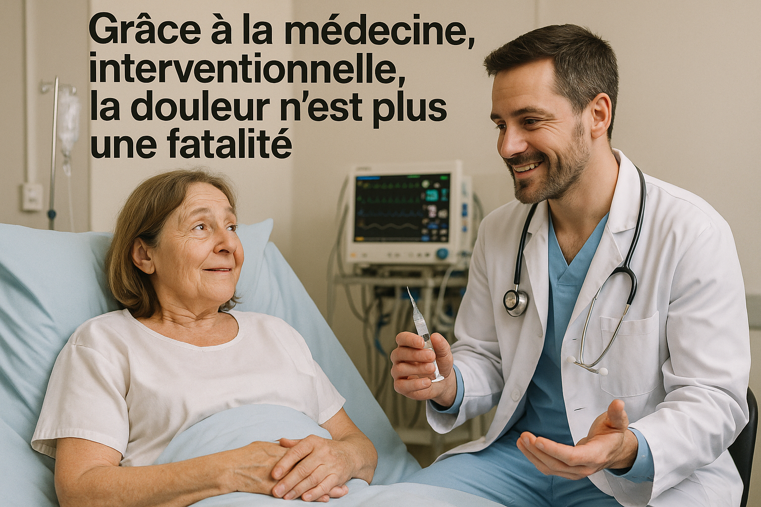 Grâce à la médecine interventionnelle, la douleur n’est plus une fatalité