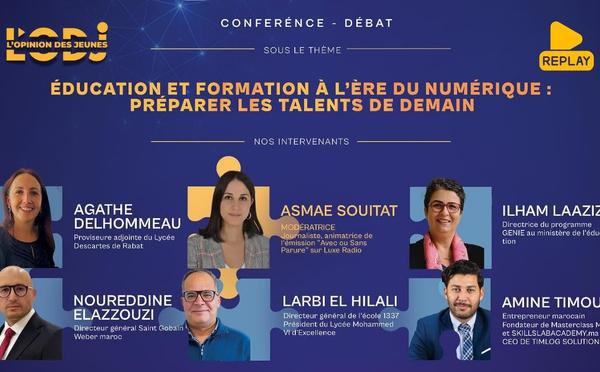 Replay Conférence : Éducation et formation à l’ère du numérique : préparer les talents de demain !
