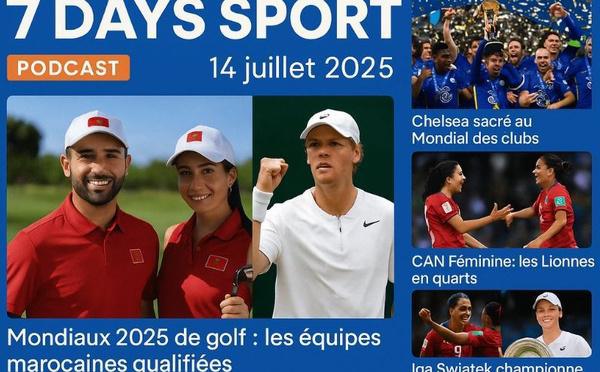 Podcast : l'essentiel de l' actualité Sport de la semaine du 14-07-2025