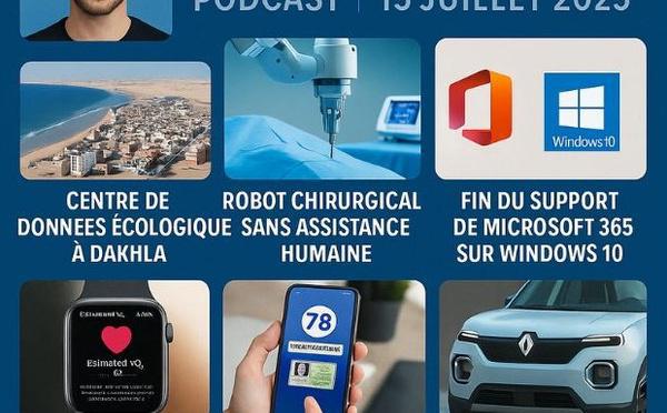 Podcast : l'essentiel de l' actualité Tech de la semaine du 15-07-2025"