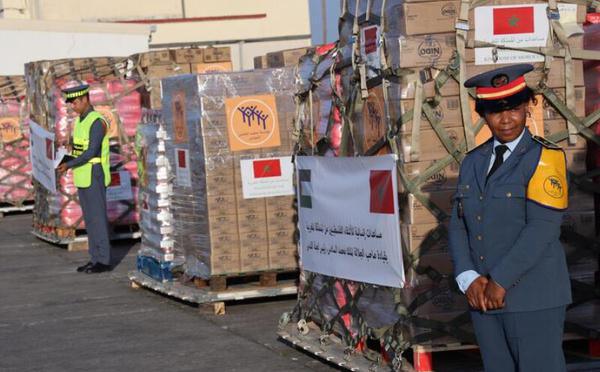 La Palestine remercie SM le Roi pour l'aide humanitaire envoyée à Gaza
