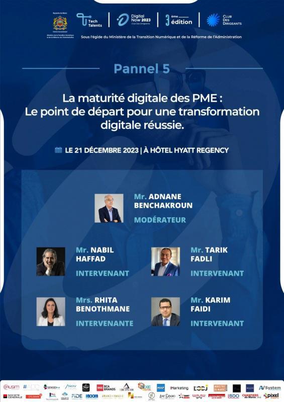 Le programme de la 3ème édition de Digital Now