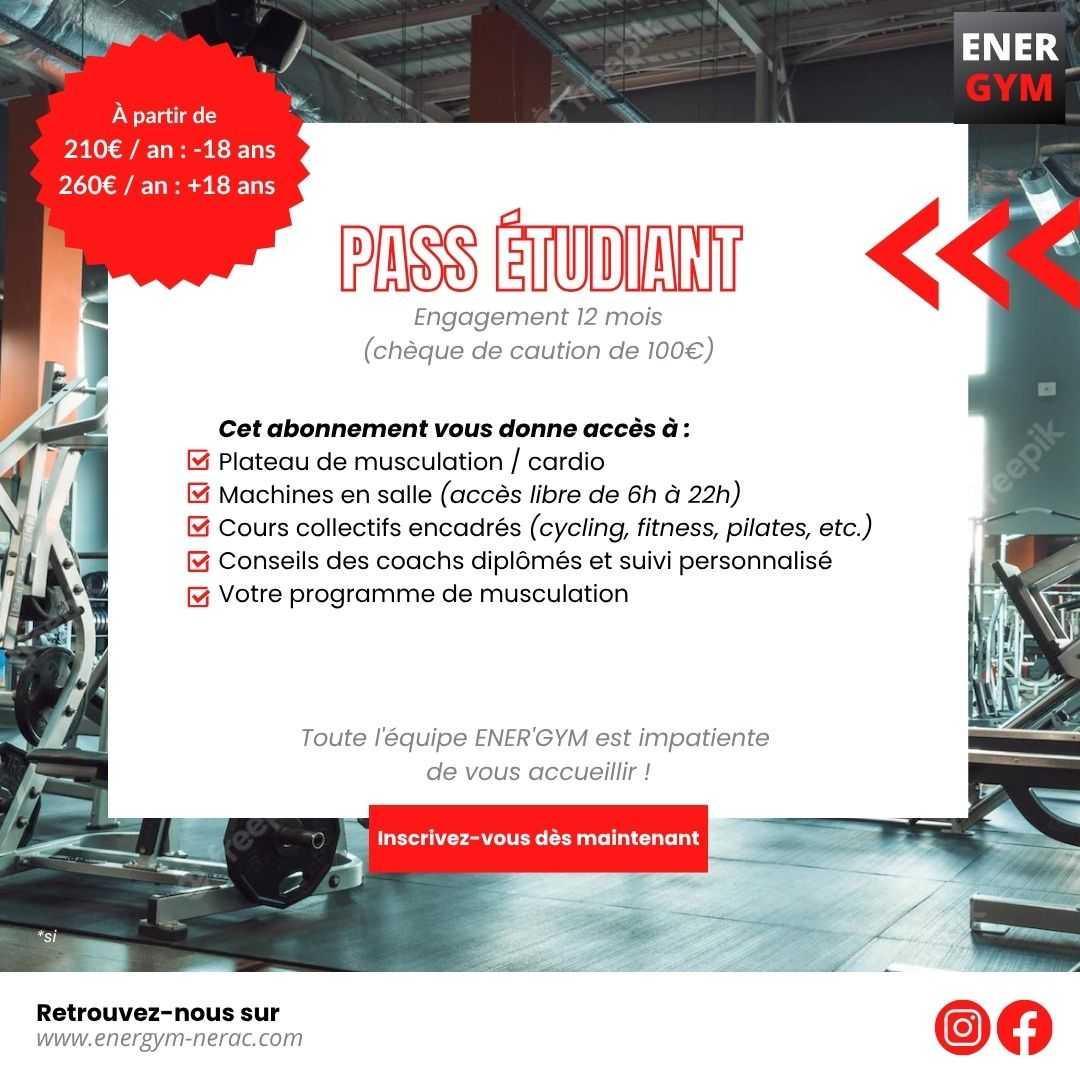 LES TARIFS DES COURS EN SALLE