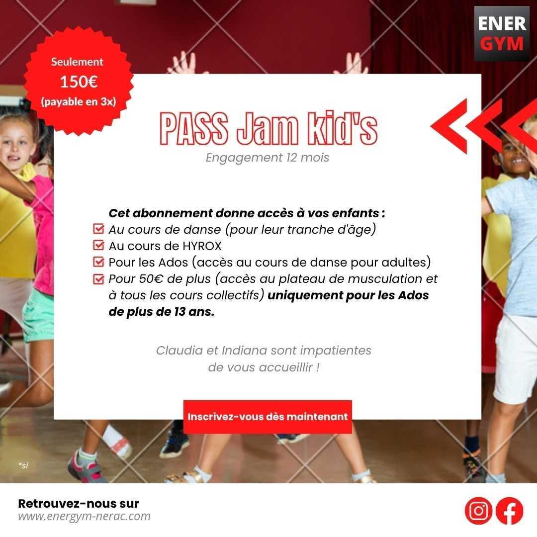 Tarifs des cours pour enfants