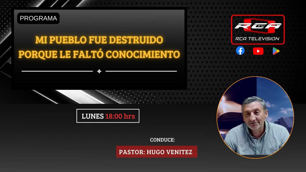 Mi pueblo fue destruido