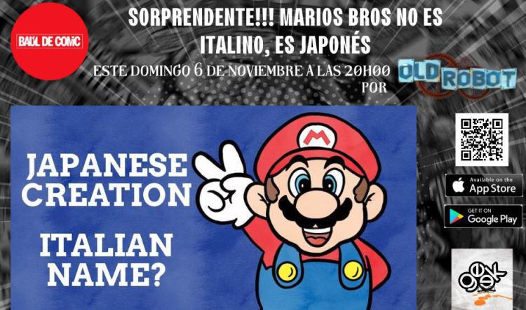 Super Mario no es Italiano, es Japonés