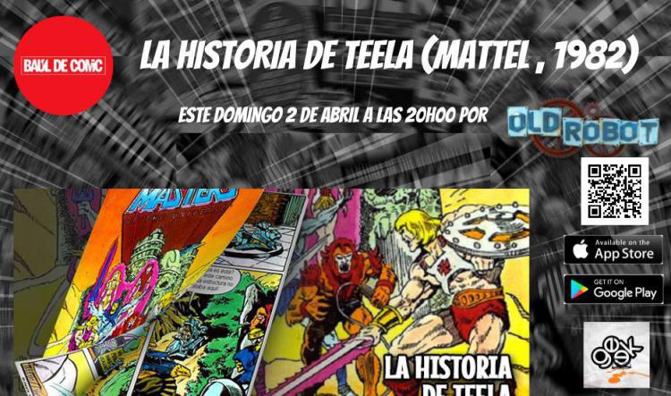 Mini Cómic : La Historia de Teela (Mattel, 1982)