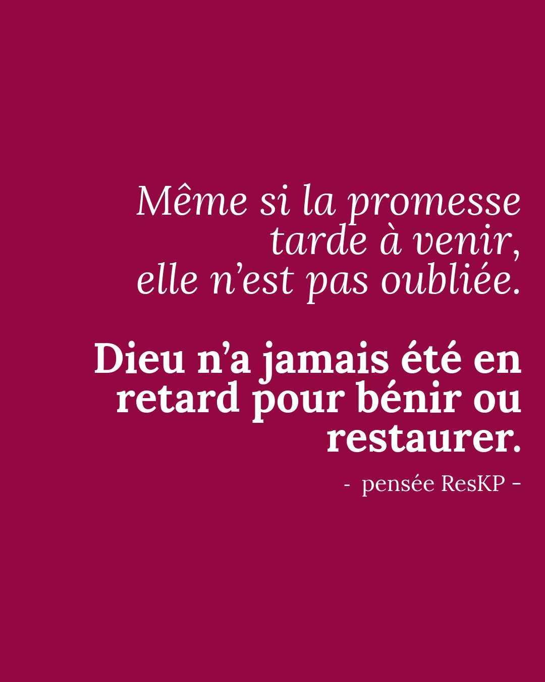 Pensée ResKP
