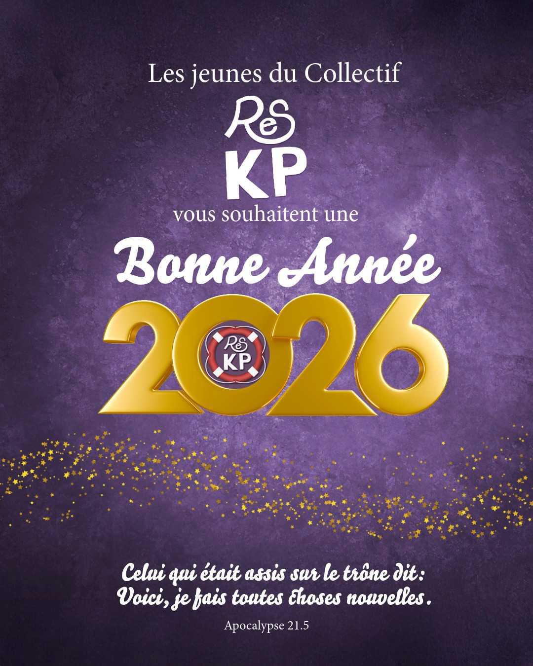 Bonne année 2026 💜🎉