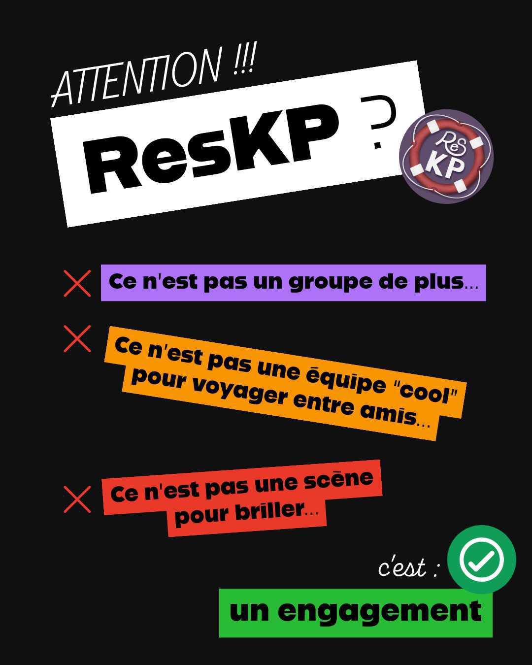ResKP ce n'est pas....